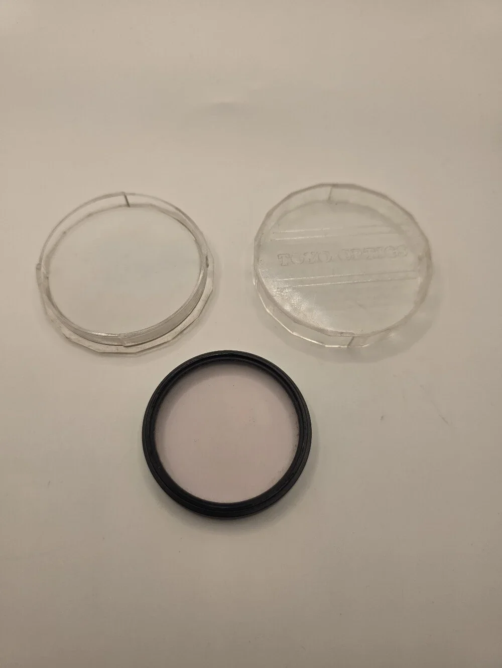 ​Vintage Camera Lens Filter Lot 9pc 49mm 52mm 58mm Hoya Tiffen Vivitar Japan